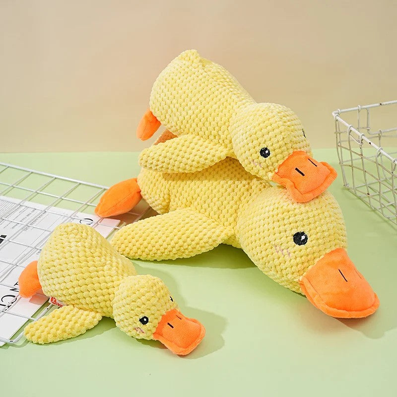 Smart Plush Duck Toy™ – Interactive Fun for Happy Dogs!