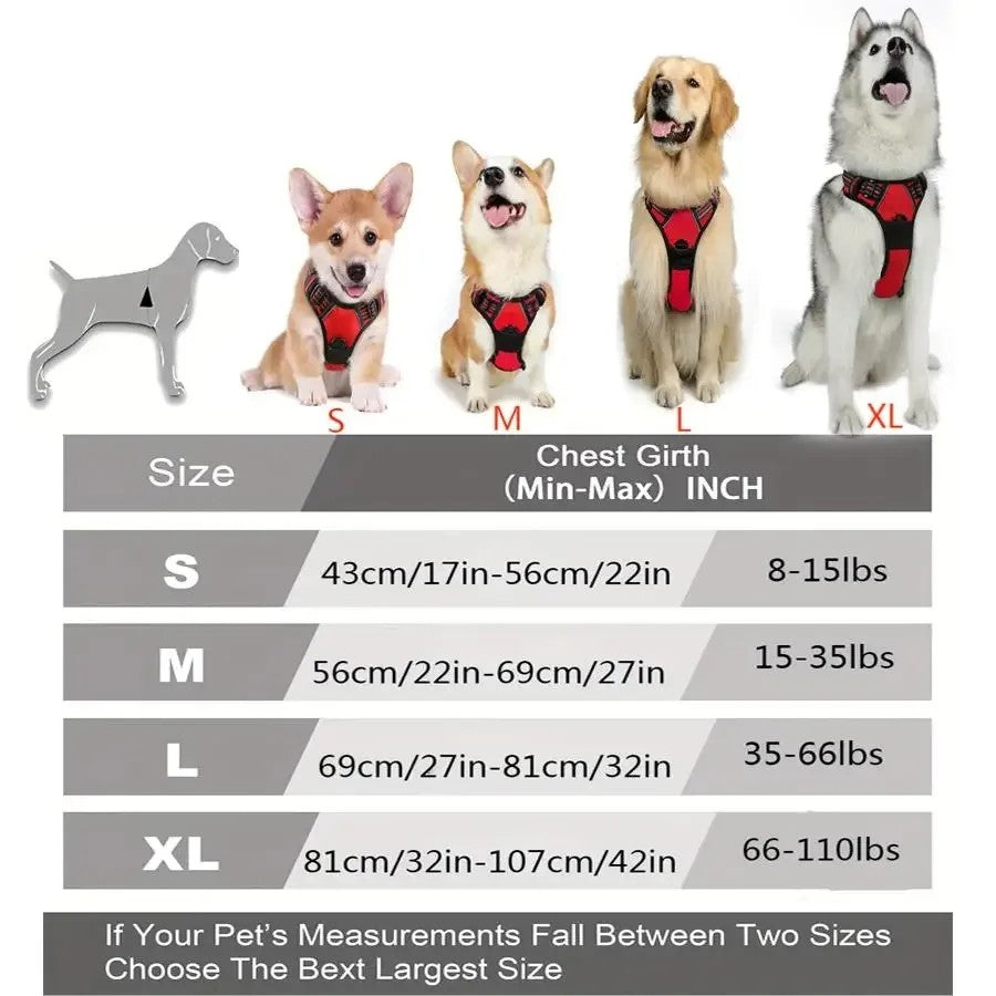 Smart Harness Pro™ – The Ultimate No-Pull Dog Harness