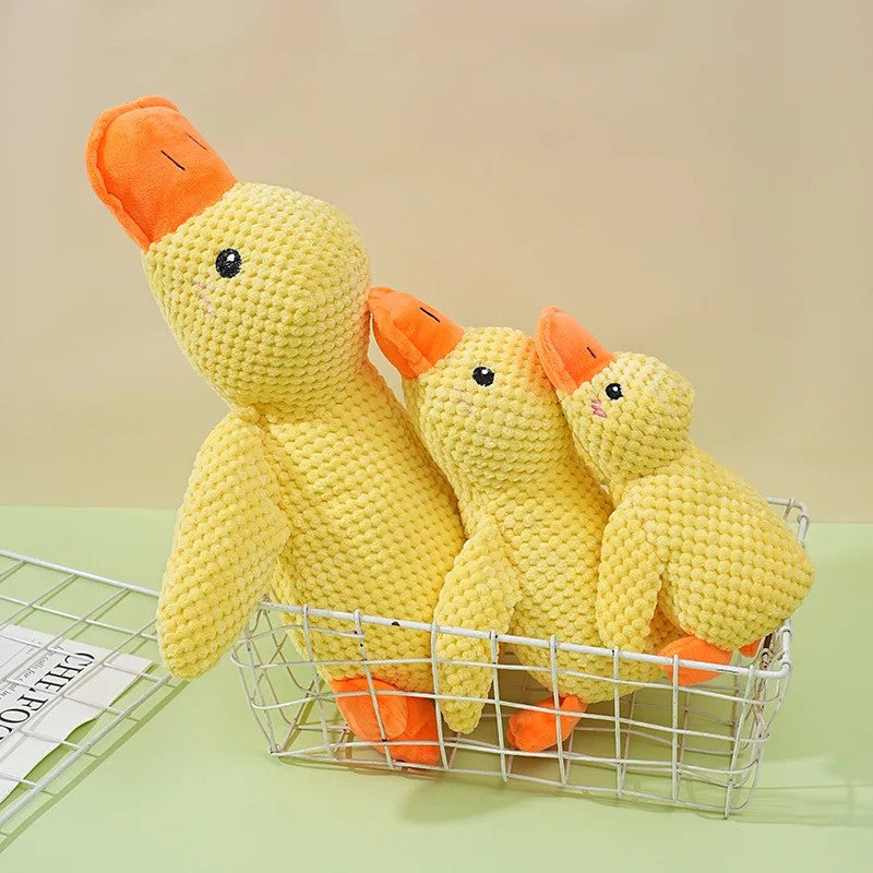 Smart Plush Duck Toy™ – Interactive Fun for Happy Dogs!