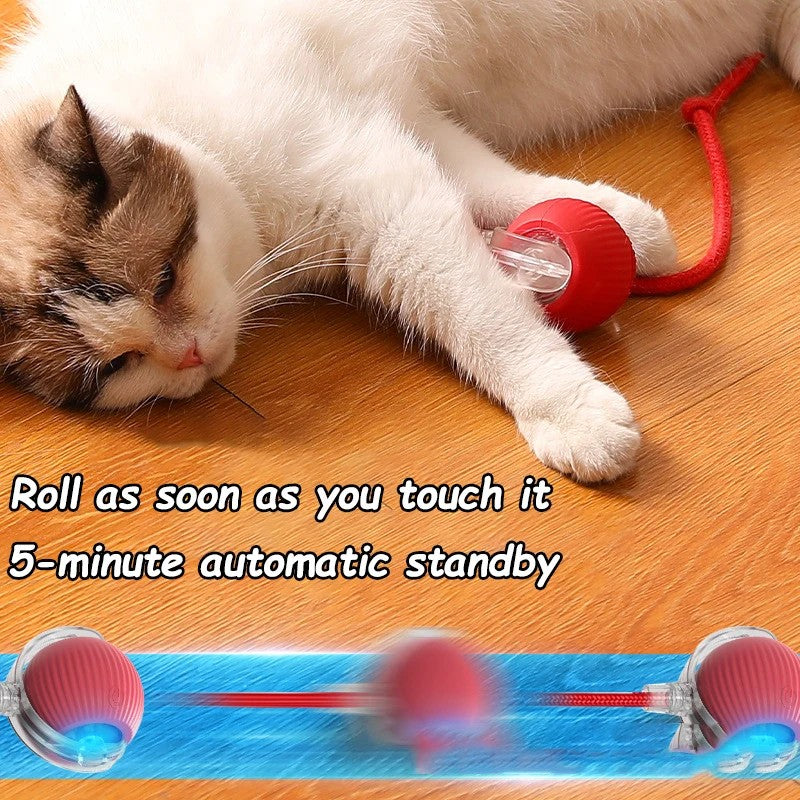ChaseTail™ Interactive Cat Ball – Smart Moving Toy for Endless Fun