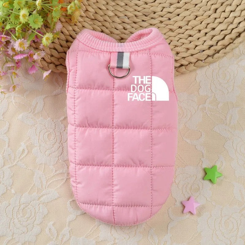 The Dog Face™ Winter Jacket – Keep Your Pet Warm in Style!