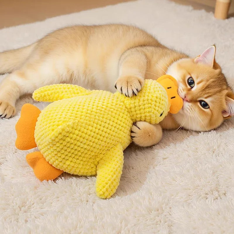 Smart Plush Duck Toy™ – Interactive Fun for Happy Dogs!