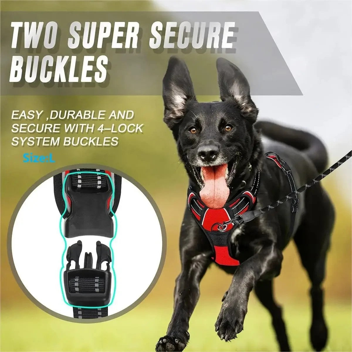 Smart Harness Pro™ – The Ultimate No-Pull Dog Harness
