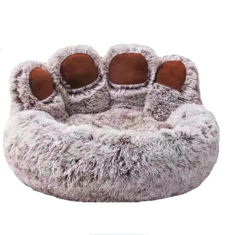 Cozy Paw Bed™ – Fluffy Comfort for Dogs & Cats