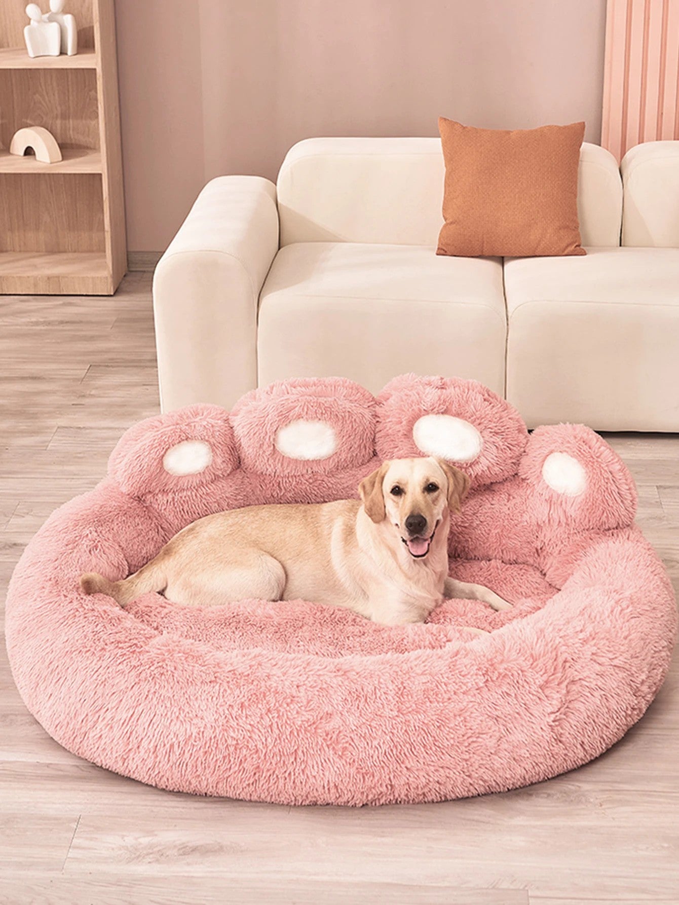Cozy Paw Bed™ – Fluffy Comfort for Dogs & Cats