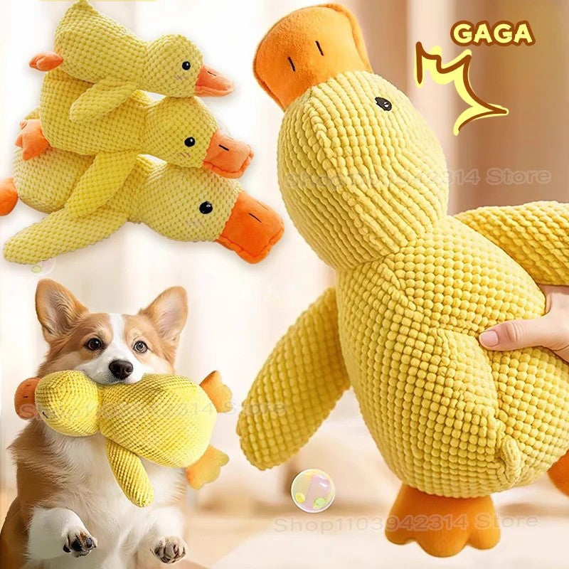 Smart Plush Duck Toy™ – Interactive Fun for Happy Dogs!