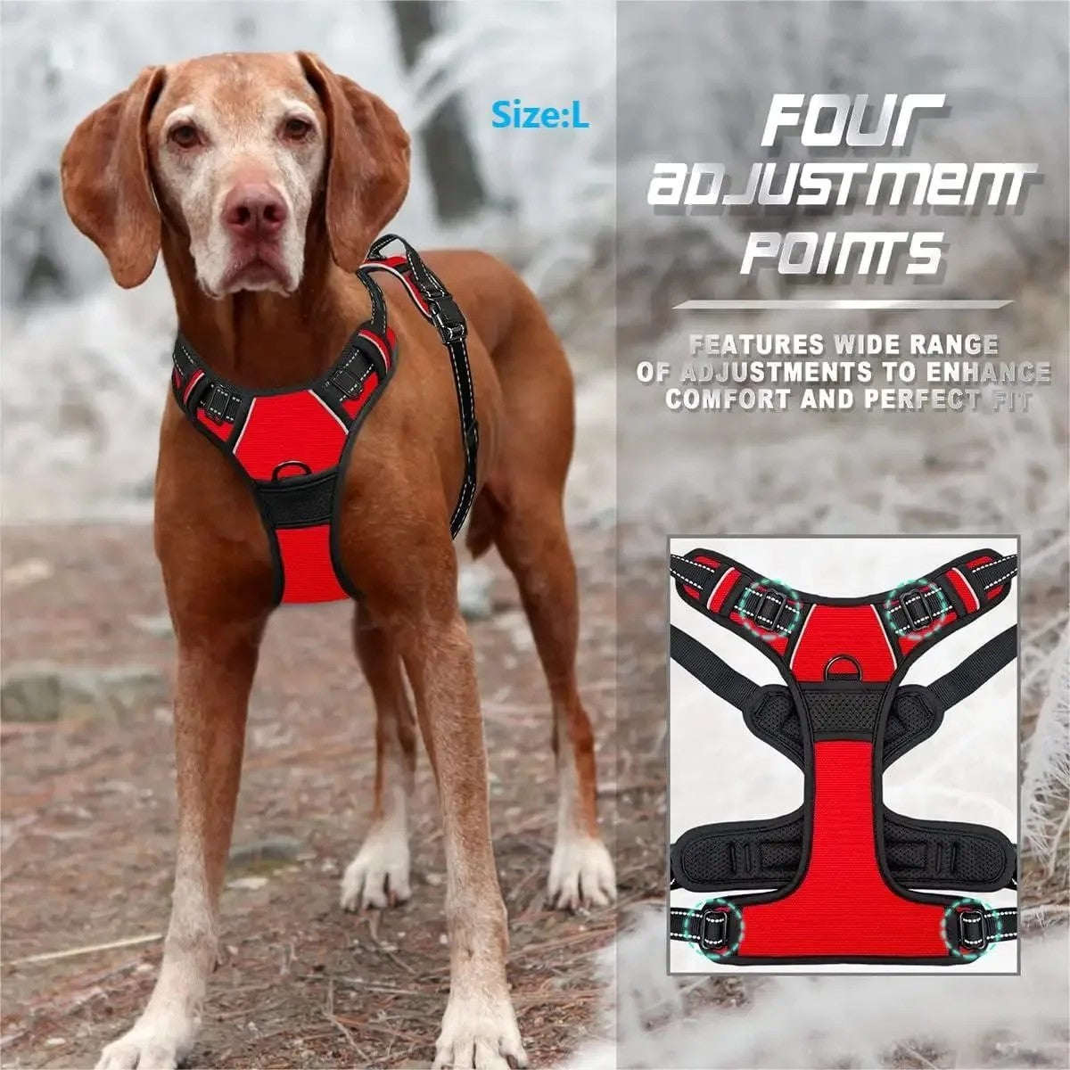 Smart Harness Pro™ – The Ultimate No-Pull Dog Harness