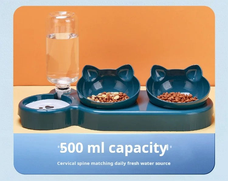 PawBowl™ 3-in-1 Cat & Dog Feeding Station