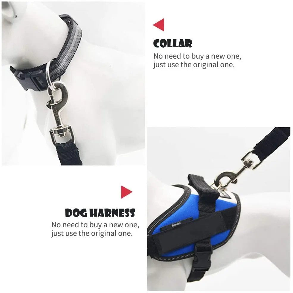 SafeRide™ Adjustable Dog Seat Belt