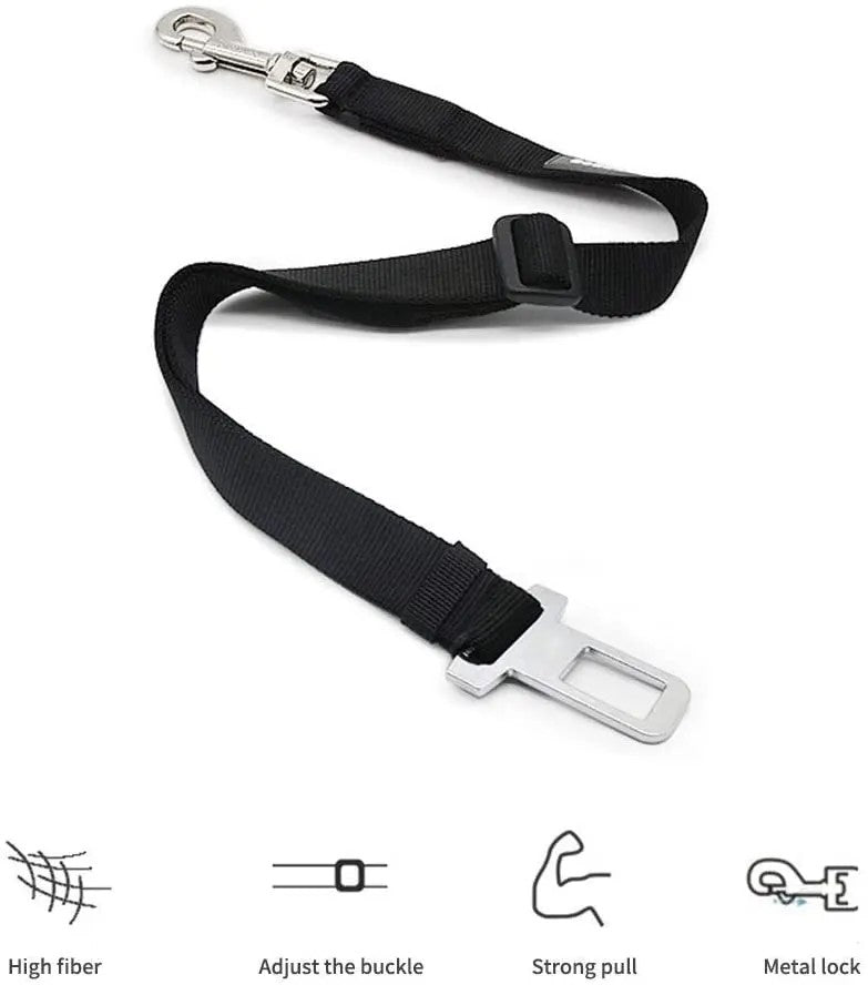 SafeRide™ Adjustable Dog Seat Belt