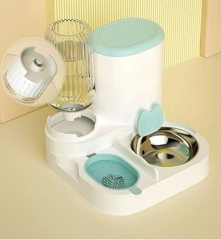 Smart Pet Feeder™ – Automatic Food & Water Dispenser for Cats and Dogs