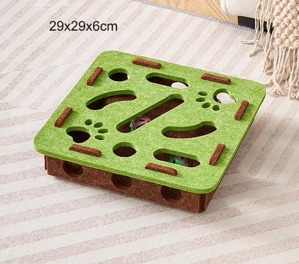 MazePaw™ Cat Puzzle Toy – Interactive Brain Game for Smart Cats