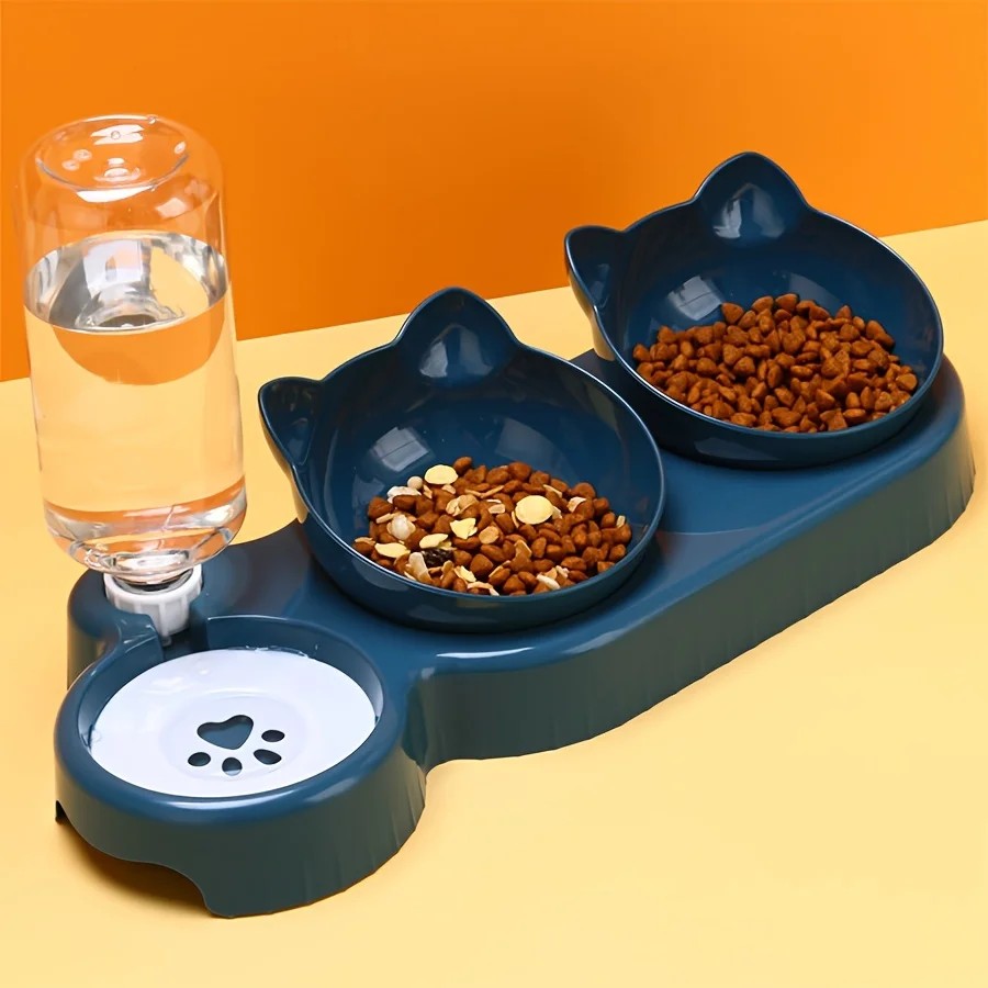 PawBowl™ 3-in-1 Cat & Dog Feeding Station