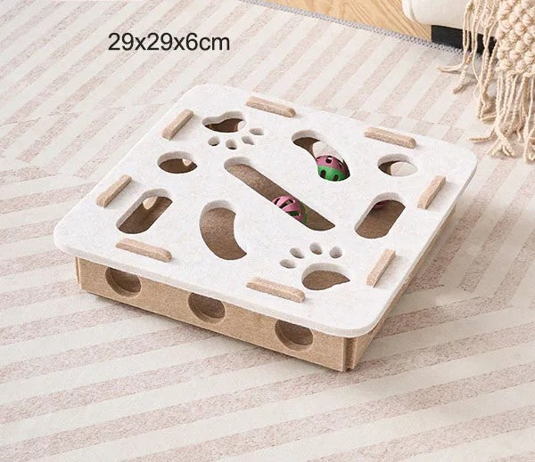 MazePaw™ Cat Puzzle Toy – Interactive Brain Game for Smart Cats