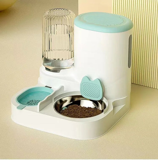 Smart Pet Feeder™ – Automatic Food & Water Dispenser for Cats and Dogs