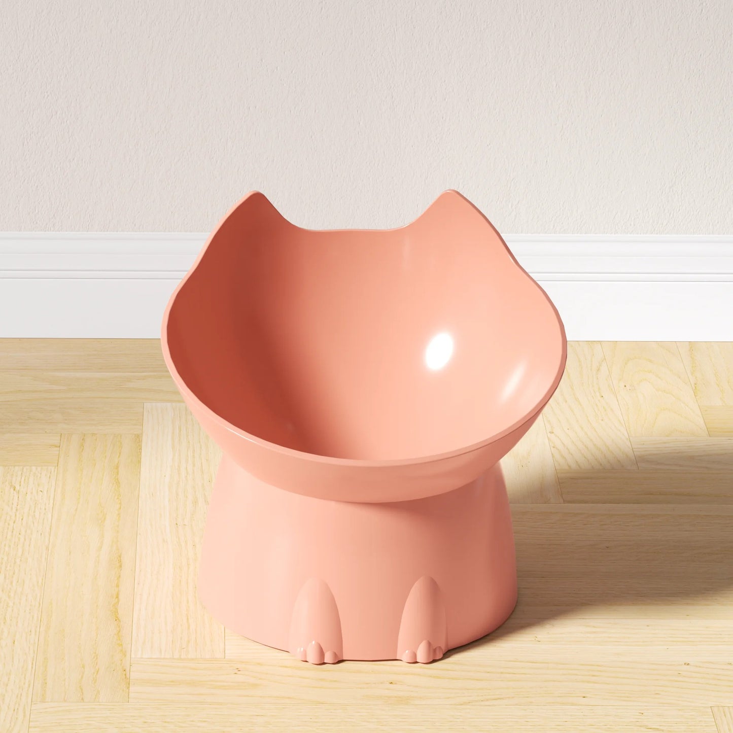 Smart Cat Bowl™ – Elevated & Anti-Tip Design for Healthy Eating!