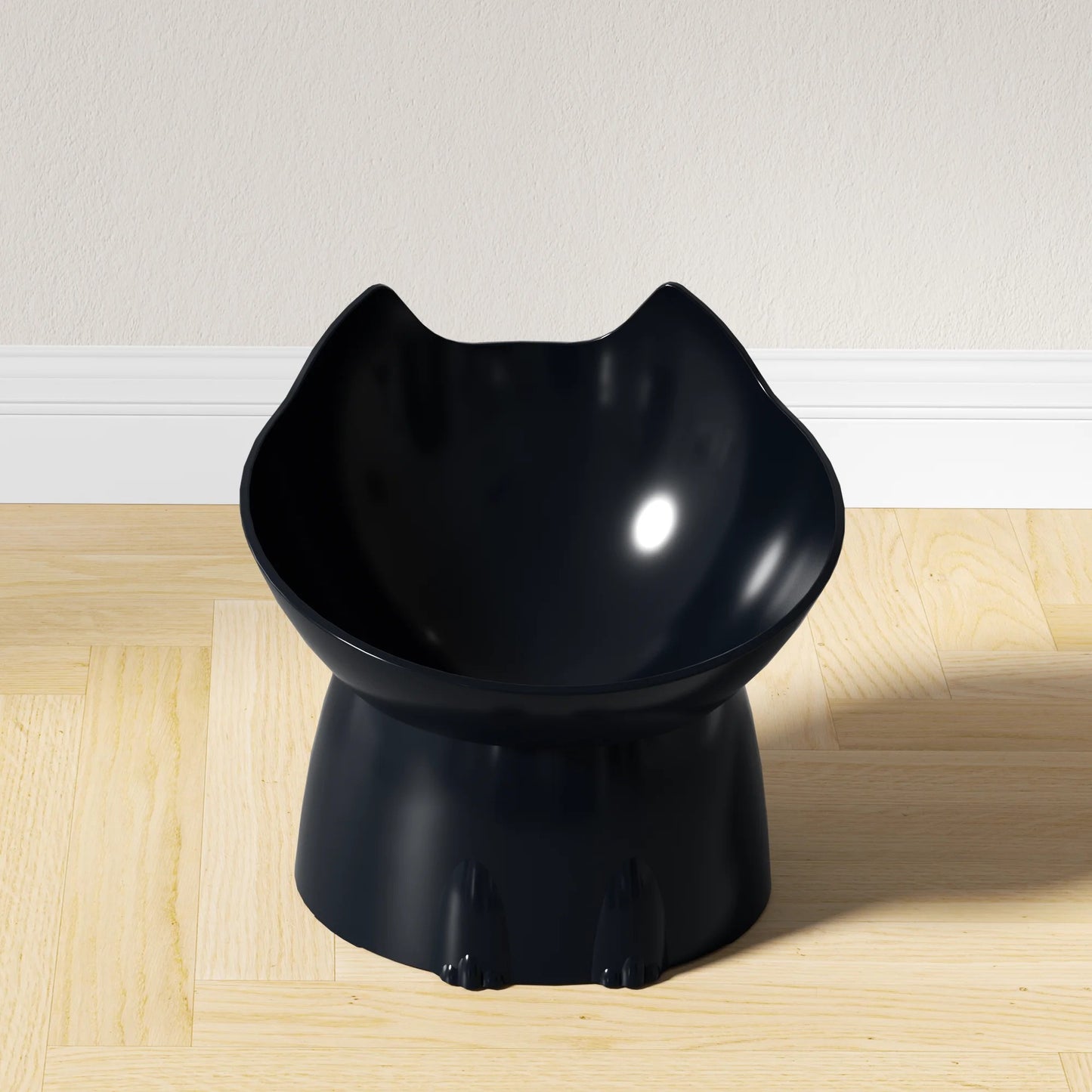 Smart Cat Bowl™ – Elevated & Anti-Tip Design for Healthy Eating!