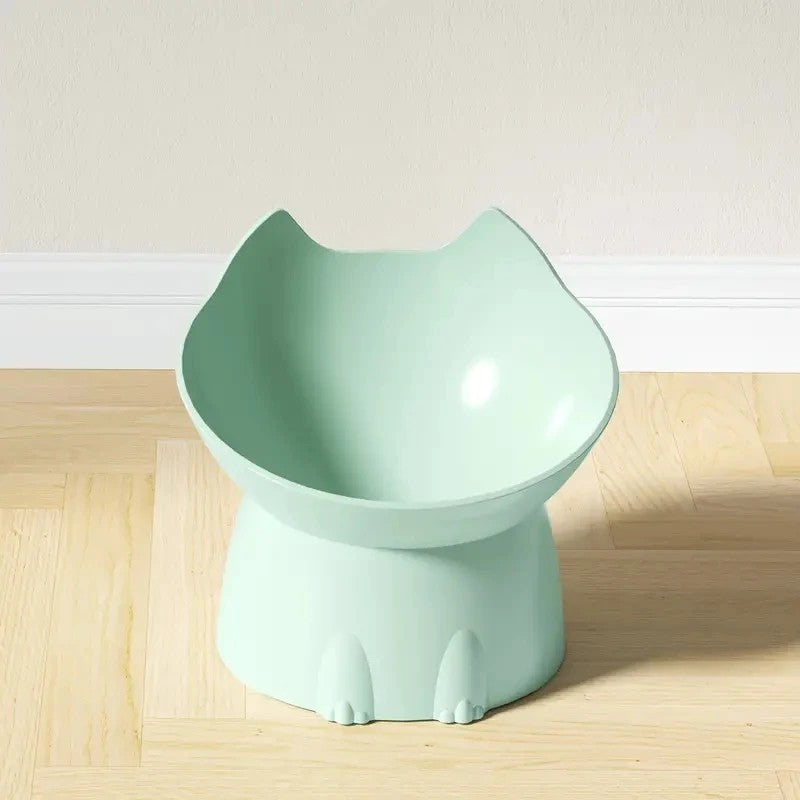 Smart Cat Bowl™ – Elevated & Anti-Tip Design for Healthy Eating!